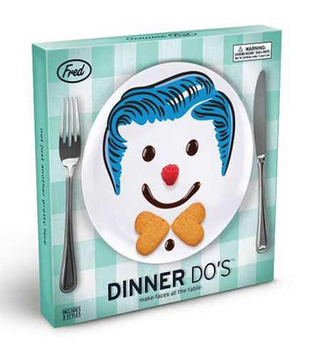 Fred Dinner Do's (3 Plate Set)