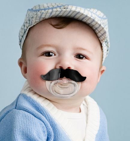 Chill Baby Mustache Soother