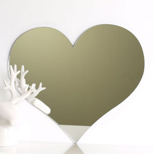 Love Heart Mirror 45cm
