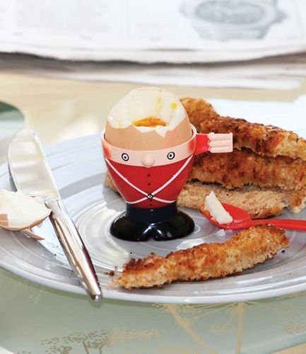 Soldier egg cup