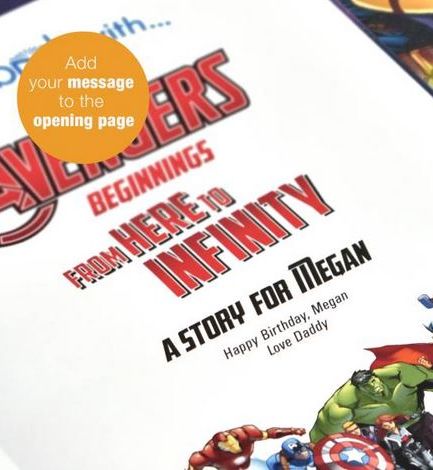 Avengers Beginnings Personalised Book