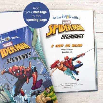 Spiderman Beginnings Personalised Book