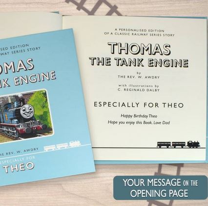 Thomas the Tank Engine Personalised Book