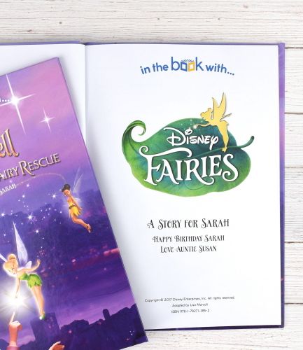 TinkerBell And The Great Fairy Rescue Personalised Book
