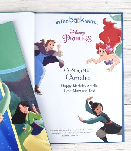 Disney Princess Tales of Bravery Personalised Book