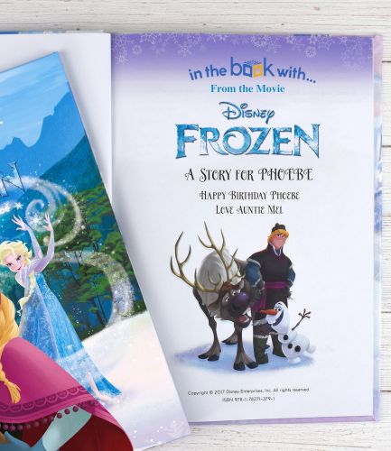 Disney Frozen Personalised Book