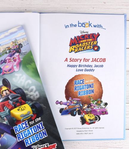 Disney Mickey And The Roadster Racers Personalised Book
