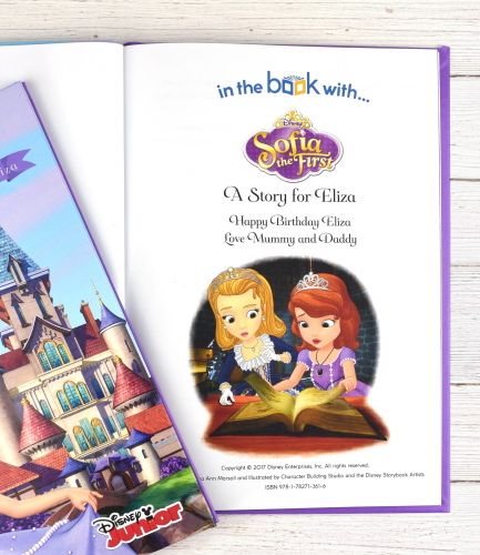 Disney Sofia The First Personalised Book