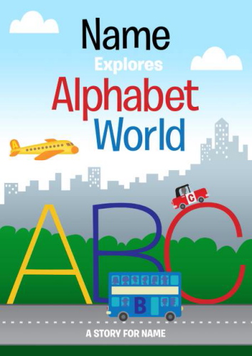 Personalised Alphabet World Book
