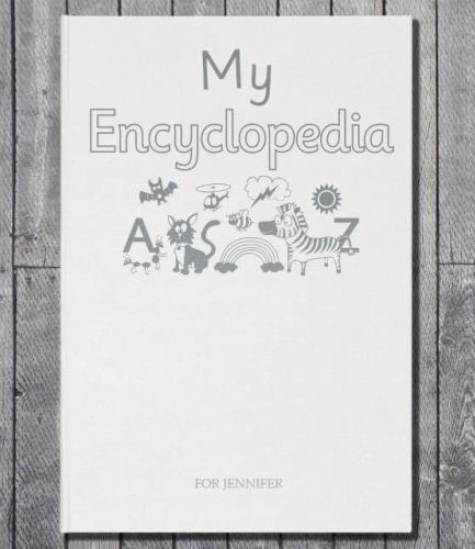 Personalised My Encyclopedia Embossed Classic Hardcover