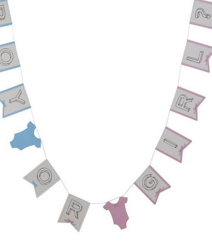 Boy or Girl Bunting - Little Lady or Mini Mister
