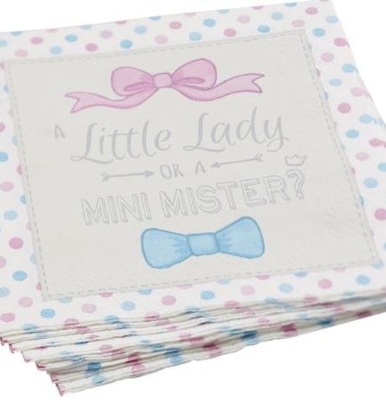Paper Napkins - Little Lady or Mini Mister