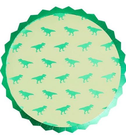 Dinosaur Paper Party Plates - Roarsome