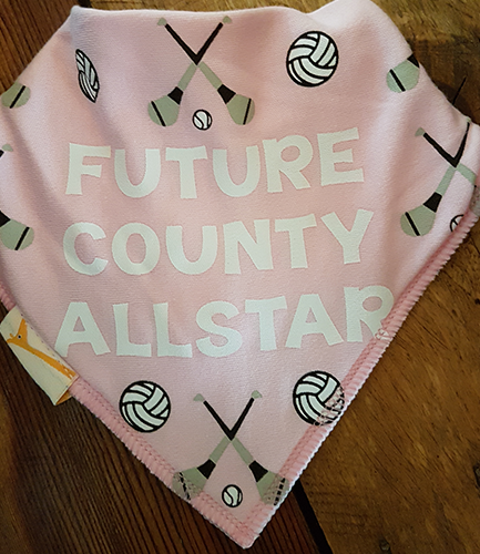 GAA Future County Allstar Pink Bandana Bib