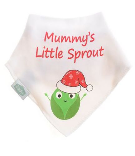 Mummy's Little Sprout Bandana Bib