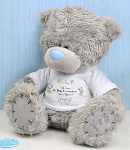 Personalised Me To You Religious Cross Bear with T-Shirt