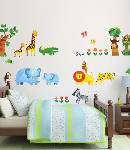 Tropical Jungle Wall Stickers