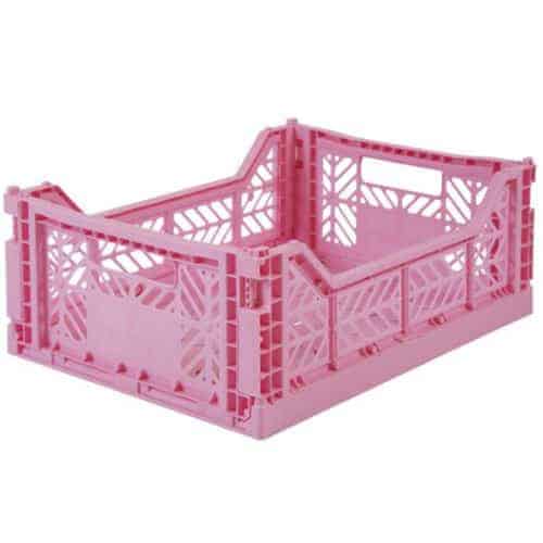 Aykasa Folding Crate Midi Baby Pink
